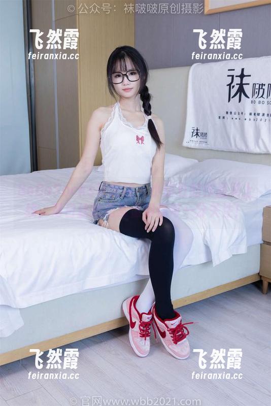 BoBoSocks袜啵啵 - 小甜豆的作品又上线，薄白丝的花絮值得你每一分关注！