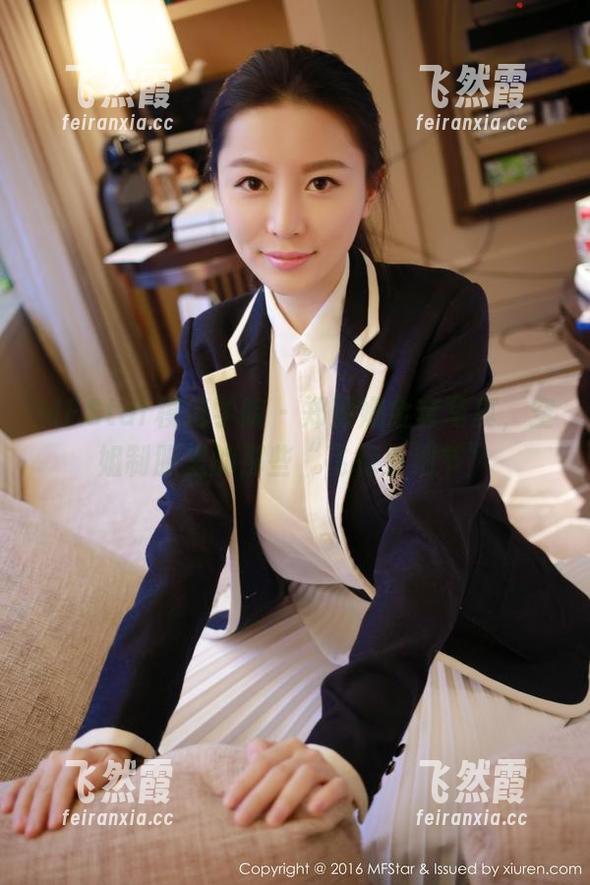 MFStar模范学院-郑颖姗 MFStar模范学院 - 郑颖姗全套写真,空姐制服里的那些“飞行小细节”