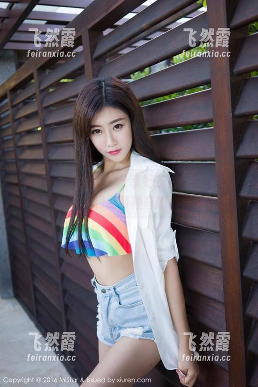 MiStar魅妍社-赵欢颜Jessica MiStar魅妍社 - 分享好东西,就画上赵欢颜Jessica和那条神奇的裤里丝原图!