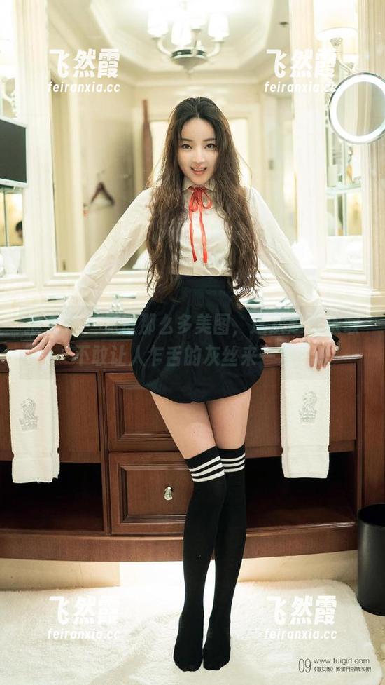 推女郎 - 见过那么多美图，这次赵惟依敢不敢让人乍舌的灰丝来一发？
